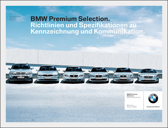 BMW Premium Selection Styleguide